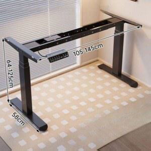 전동 리프트 테이블 다리 컴퓨터 조절 1 블랙(1 하부 브래킷 모션데스크 ) 프레임