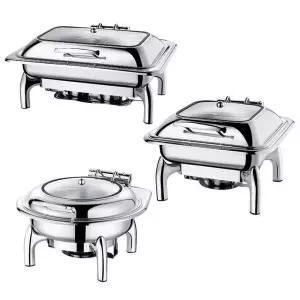 뷔페 차핑디쉬 푸드워머 호텔 푸드 보온기 업소용 음식 그릇
