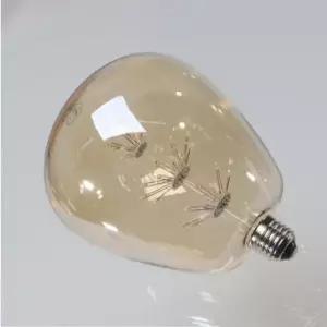 [Deco] 에디슨 LED 램프 눈꽃 ST140 1.8W 전구 교체