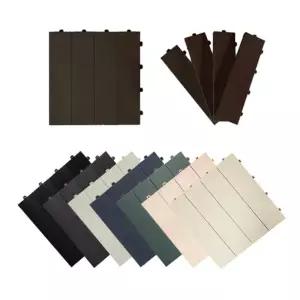 베란다 조립식매트 조립마루 데크타일 36p 거실바닥재 마감재