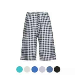 [파파브로] 남성 6컬러 인견 체크 7부 잠옷바지 HW-UW-7101