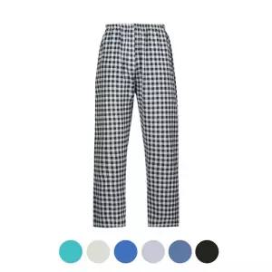 [파파브로] 남성 6컬러 인견 체크 9부 잠옷바지 HW-UW-9101