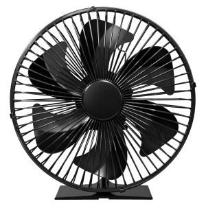 안전 가드가 Perfirefan 활성화 액세서리 버닝 구동 우드 열 스토브 스토브/로그 팬 비전기 열전 버너용 벽난로