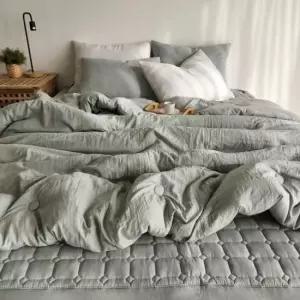 심플 세미 차렵이불 이불 패드 베개커버1P SS 세트 차렵이불