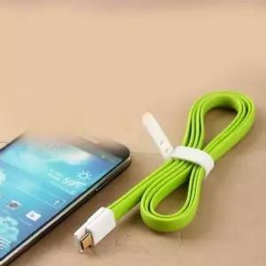 5핀 그린 견고한케이블 충전 USB 핸드폰 1.2M