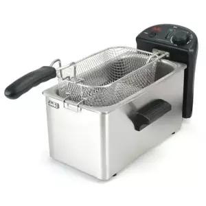 전기 튀김기깔끔한 소형 가정 업소용 튀김기 6L 1구