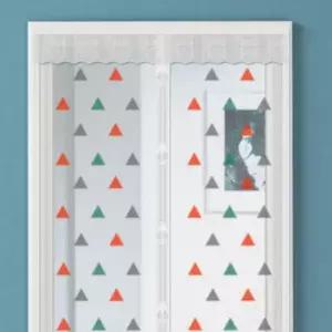 자석 방충망 커튼형 모기 방범 창문용 세모