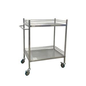 2단 스텐카트 서빙카트 이동식 웨건 식당 병원 선반 미용 다용도