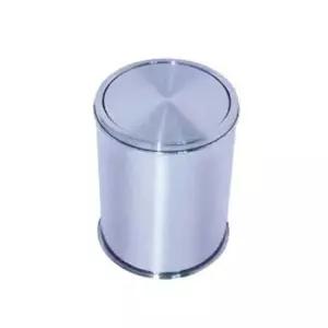 화장실용 뱅뱅이휴지통 회전뚜껑 스텐쓰레기통 객실용 청소용품 다용도