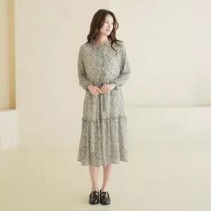 [마담4060]엄마옷 마담4060 [내추럴포엠]프릴플라워 여성 데일리 롱원피스 -ROP2603001-..