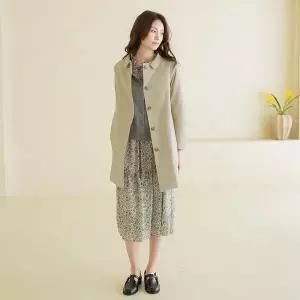 [마담4060]엄마옷 마담4060 [내추럴포엠]버튼하프 여성 데일리 트렌치코트 -RCO2603004-..