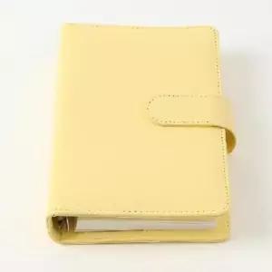 [문구] 업무용 인조 가죽 A6 다이어리 유선 노트 플래너 레몬 바인더 새해