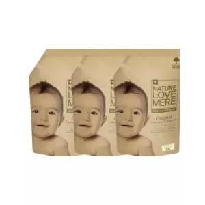 네이처러브메레 아기세탁세제 리필 1.3L 3개 (체리블라썸향)