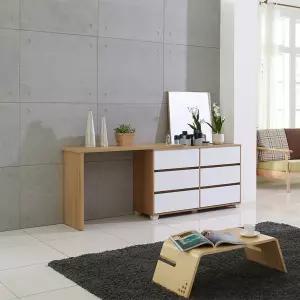 [우아미가구]푸라 확장형 화장대 세트