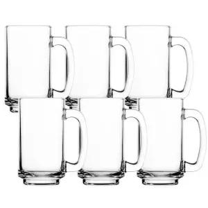 플레이보이 비어머그잔 400ml 6p세트 맥주잔 맥주컵 예쁜맥주잔 호프잔 손잡이맥주잔