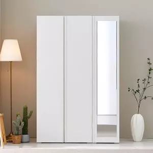 보루네오 시그니아 LPM 키큰장_1200 거울 옷장 세트