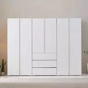 보루네오 시그니아 LPM 키큰장_2400 옷장 세트