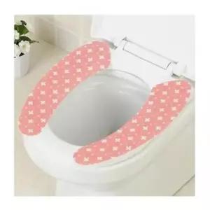 양변기커버 부착식극세사변기커버/위생변기커버 변기시트 엉따