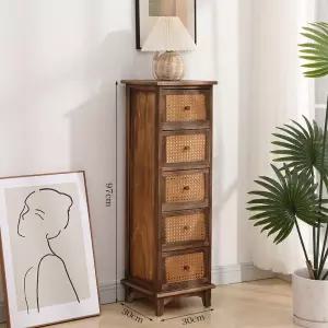 빈티지 원목 B1 파스텔 3단 300 안방 틈새 수납