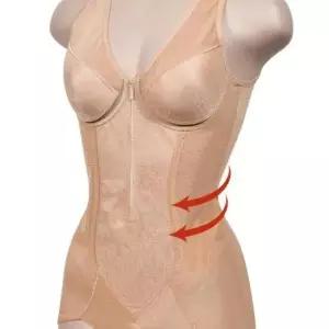 몸매 럭센스 바디 볼륨UP 바디쉐이퍼 지퍼올인원 웨딩 니퍼