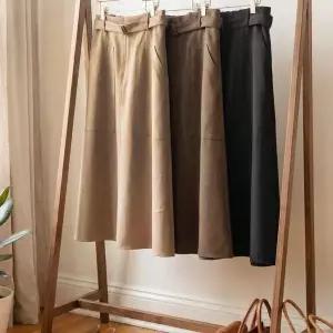[하프클럽/]여자 혁대 환절기 클래식 중간 봄가을 스커트