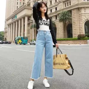 통바지코디 통큰바지 데님통바지 데님팬츠 와이드팬츠 가을 온나핏 통바지 연청통바지