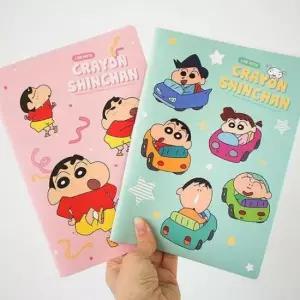 [문구] 짱구 귀여운 유선 중철 노트 4P 신학기 학생 공책