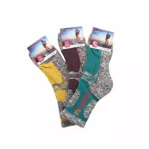 등산 여성용 국산 색상랜덤 중목 3켤레 양말