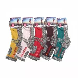 여성용 등산 국산 양말 중목 색상랜덤 5켤레