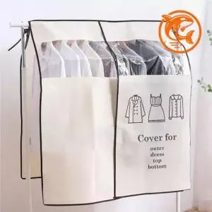 [생활] 다용도 옷 보관용 방수 커버 가림막 정리 옷장 커버형