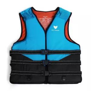 돌핀 수영구명복 물놀이구명복 부력보조복 스카이 국산 수영 구명조끼(XL)