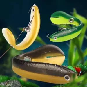 낚시용품 움직이는 세트 생미끼 느낌 루어 가짜미끼