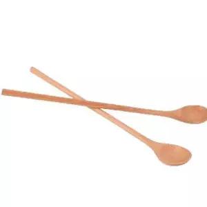 ZF 티스푼 비취우드 롱 2P