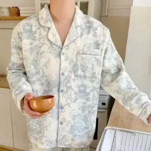 겨울잠옷 코크니앵 겨울 누빔 잠옷세트 남자 홈웨어 남녀 편한 커플파자마 실내복