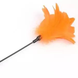 장난감 ZF 고양이 딸랑이스틱 깃털달린