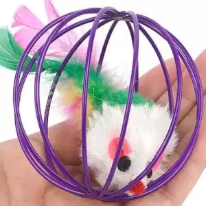 장난감 마우스볼 ZF 고양이 철망