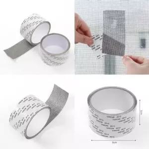 모기장 보수스티커 잘라쓰는 롤타입 방충망 테이프 2p