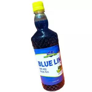 토브웰7 블루 라임 후르츠 믹스 950ml 8개 과일음료 혼합주스 에이드베이스