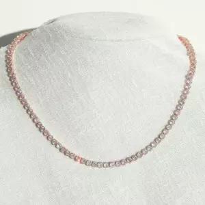 시상식목걸이 시후주얼리 시뮬럿다이아 Tennis 뱅글목걸이 3mm EC236N