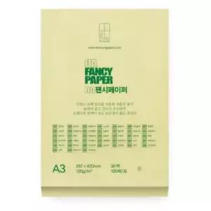[문구] OA팬시페이퍼A3 120g M63 연지색 100매 두성