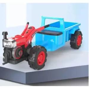 전동 경운기 탑승 장난감 오프로드 사륜 자동차 가죽 좌석 리모컨 조종