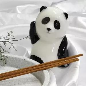 홀더 인센스받침 스틱 손을 든 인센스 판다 인센스거치대