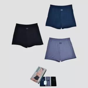 남성 인견 메쉬 스판 블라이스 사각 팬티 3매입 0061vs