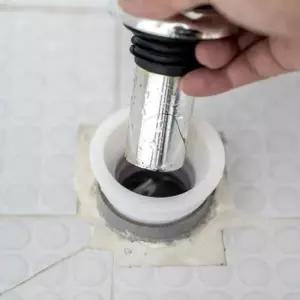 [반려] 역류방지하수트랩 판스프링 악취 덮개 밀폐 하수도마개 세면대용