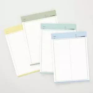 [문구/오피스] B5 컬러 모눈 노트패드 4P 필기 떡메 그리드 메모패드