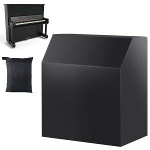 업라이트 피아노 커버 - 실버 옥스포드 및 인치 x 60.2 43.3 13.7 방진 원단, 방수,