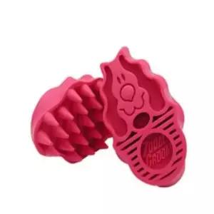 [반려] 반려견 미용 브러시 S 레드 대형견 전용 빗 진돗개