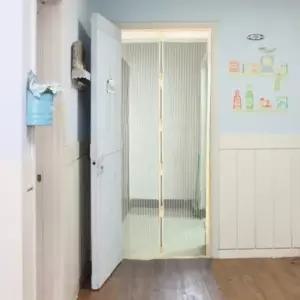 [반려] 마그네틱 문 모기장 아이보리 120cm