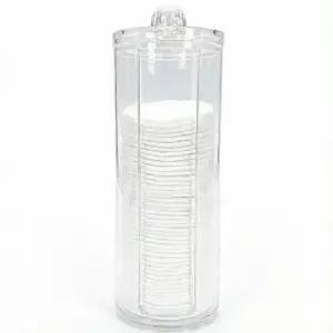 화장솜 투명 보관함 아크릴 케이스