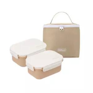 에.디.슨 스텐 도시락 보온 가방 세트 소풍 견학 사무실
